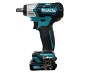 Гайковерт ударный аккум. TW 161 DWAE (12.0 В, 2 акк. х 2.0 А/ч Li-Ion, 165 Нм, 1/2", кейс) MAKITA фото2