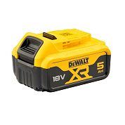 Аккумулятор 18В 1шт 5.0 А/ч Li-ion XR 18V (DCB184-XJ) DEWALT