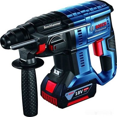 Перфоратор аккум. GBH 180 LI (SDS-plus, 18.0 В, 1 акк. х 4.0 А/ч, 2,0 Дж, чем.)(0 611 911 122) BOSCH