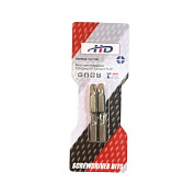 Биты крестообразные PZ3х25мм 1/4" S2 (4шт) (HD-77883) H-D