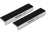 Губки мягкие сменные резиновые для тисков  75мм (YT-65000) YATO