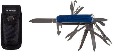 Нож "ЭКСПЕРТ" складной многофункциональный, пластиковая рукоятка, "16 в 1" (47786) ЗУБР