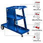Тележка для сварочных аппаратов, универсальная "Профессионал" (38915) ЗУБР фото3
