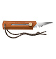 Нож многоцелевой со сменным лезвием с чехлом "WORKS BK1 CAMEL BUSHCRAFT KNIFE" (OW-BK1L-CL) OLFA фото2