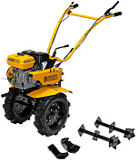 Мотоблок DPT-170S, 7 л.с., ремен.сцеп, фрез 3х4, ШОМ, передачи 2В/1Н Denzel