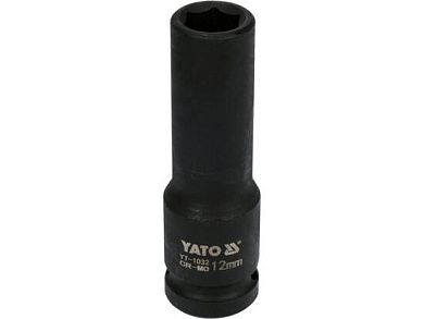 Головка ударн. 1/2" 12мм L78мм 6гр. CrMo (YT-1032) YATO