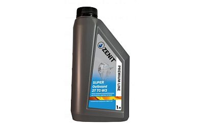 Масло мотор. минер. для 2-тактных лодочных моторов 1 л, CLASSIC Outboard 2T TC-W3 (21641211) ZENIT