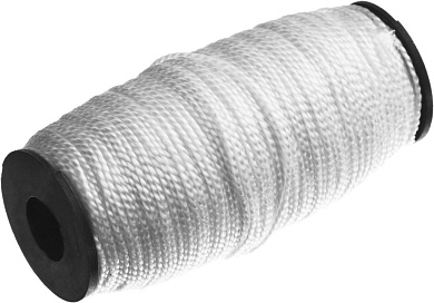 Шнур кручёный полипропиленовый диаметр - 2 мм, длина - 50 м (катушка), 38 кгс (50529) СИБИН