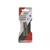 Биты крестообразные PH2х25мм 1/4" S2 (4шт) (HD-77872) H-D