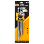 Набор ключей TORX  экстра длинных 9пр. Т10-Т50 (JCB-5098XL) JCB
