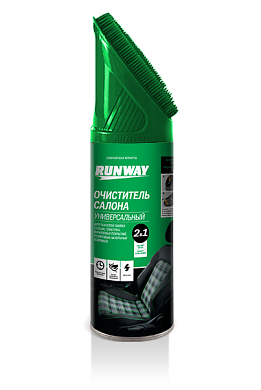Очиститель салона универсальный "2 в 1" 450 мл. аэрозоль (RW6145) RUNWAY