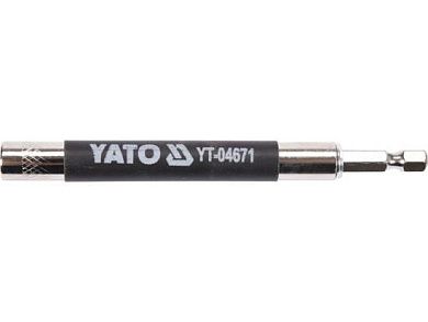 Держатель магнитный для бит 1/4" 120мм (YT-04671) YATO