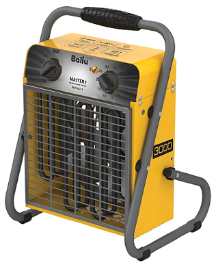 Пушка тепловая электрическая BHP-M2-3 (3.0 кВт 300 м3/ч 220В квадр.) BALLU