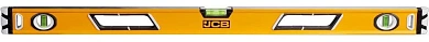 Уровень коробчатый, магнитный, 2 фрезерованные базовые поверхности, 3 ампулы, крашенный, с ручками, 0,5мм/м, 90см (JBL004) JCB