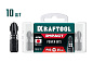 Бита ударные Impact PH 3, 25мм, 10 шт (26191-3-25-S10) KRAFTOOL фото2