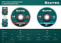 Круг лепестковый 125х22.23 мм для металла, нерж. стали, P80, керам. (36598-125-80) KRAFTOOL фото5