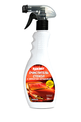 Средство для очистки стекол с эффектом антидождя 500мл (RW6035) RUNWAY