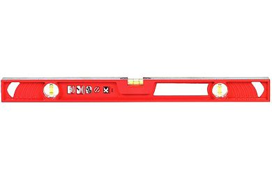 Уровень строительный Supercast 60см, (0,5мм/м, 3 колбы), быт., (820-10-60) KAPRO