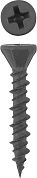 Саморез для крепления ГВЛ в дерево и металл Ø 3.9x25 мм фосфат 8000шт. (4-300050-39-025) ЗУБР