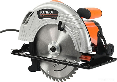 Пила циркулярная CS 235 (2,3 кВт 220В наклон 45°/90° глуб. пропил 70/80мм) PATRIOT / EXPERT