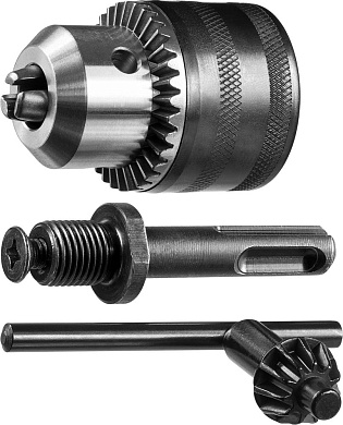 Патрон сверлильный ЗВП, 13мм, 1/2", с адаптером SDS-plus "МАСТЕР" (29081-H3) ЗУБР