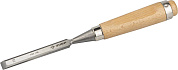 Стамеска-долото "Классик" с деревянной ручкой, хромованадиевая, 14мм, (18096-14) ЗУБР