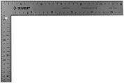 Угольник "ЭКСПЕРТ" плотницкий цельнометаллический, гравированная шкала (шаг 1мм), 300х200мм (3434-30) ЗУБР