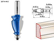 Фреза кромочная фигурная №3, D= 28,6мм, рабочая длина-44,5мм, хв.-12мм, d-12,7мм (28714-44.5) ЗУБР