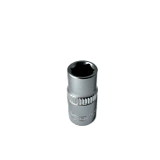 Головка торцевая 1/4" 6гр. 6мм L25мм CrV (HD-1405) H-D