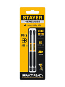 Бита торсионные HERCULES, PH2, 100мм, 2 шт (26231-2-100-2) STAYER