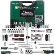 Набор инструмента автомобильного (1/2", 1/4") 108+6пр. (RF-41082-5 PREMIUM) Rock Force
