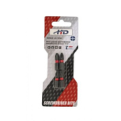 Биты крестообразные PH2х25мм ударные 1/4" S2 (4шт) (HD-77872B) H-D