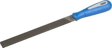 Напильник "ПРОФЕССИОНАЛ" плоский, двухкомп. рукоятка, № 1, 200мм (1611-20-1) ЗУБР