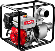 Мотопомпа бензиновая МП-1600 (9.6 кВт, произв. 1600 л/мин, патрубки 100 мм, кор.) ЗУБР