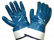 Перчатки нитриловые полное покрытие (манжет крага) от мин. рисков