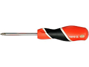 Отвертка " + ", PH1х300мм S2 HRC58 (YT-25927) YATO