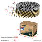 Гвозди барабанные рифленые оцинкованные CNW 40 х 2.1 мм, 12600 шт. (305383-40) ЗУБР фото9