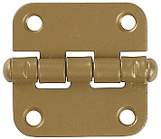 Петля накладная стальная "ПН-40", цвет золотой металлик, универсальная, 40мм (37623-40)