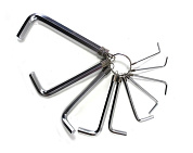 Набор ключей шестигранных 10пр. 1.5-10 мм (P-5102R) PATRON