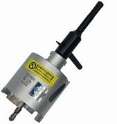 Коронка алмазная сегментная (подрозетник) 112мм, SDS-plus/М16 (сухое сверл.) (HM211) HILBERG LASER