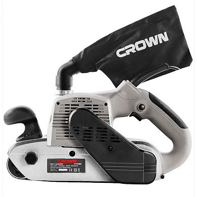 Шлифмашина ленточная CROWN CT13200 (1200 Вт, лента 100х610 мм, кор.)