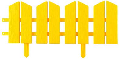 Бордюр декоративный "ЛЕТНИЙ САД", 16х300см, желтый (422225-Y) Grinda
