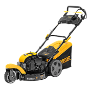 Газонокосилка бенз GLT-460SP-T, Trike 150 см3, 46 см, привод, панель, 60л Denzel