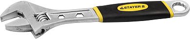 Ключ разводной 250мм, до 30мм, двухкомп.ручка "CHROMAX" (27262-25) STAYER
