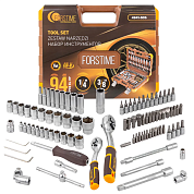 Набор инструментов 94пр. 1/4''3/8'' (6гр.)(4-22мм)(FT-4941-5DS) FORSTIME