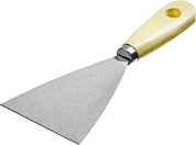 Шпательная лопатка стальная 80 мм, дер. рук. (1000-080_z01) MIRAX