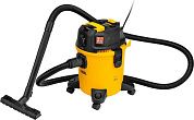 Пылесос строительный RVC20, 1400 Вт, бак 20 л, шланг 3 м, розетка с автосинхр. Denzel