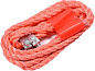 Трос буксировочный плетеный пропиленовый в комплекте с крюками (3500кг)(82206) VOREL фото2