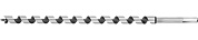 Сверло по дереву, спираль Левиса, HEX хвостовик, 29465-450-18, d=18х450мм (29465-450-18) URAGAN