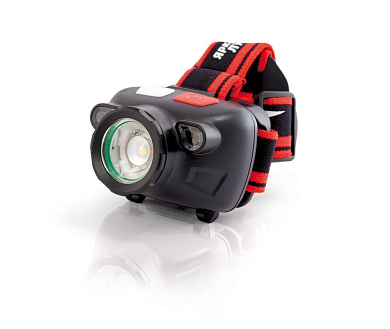Фонарь ЯРКИЙ ЛУЧ YLP FH5 "Falcon" налобный CREE XP-G2 300лм 3 реж., рег.фокус, 2 красн. LED, на 2xAA